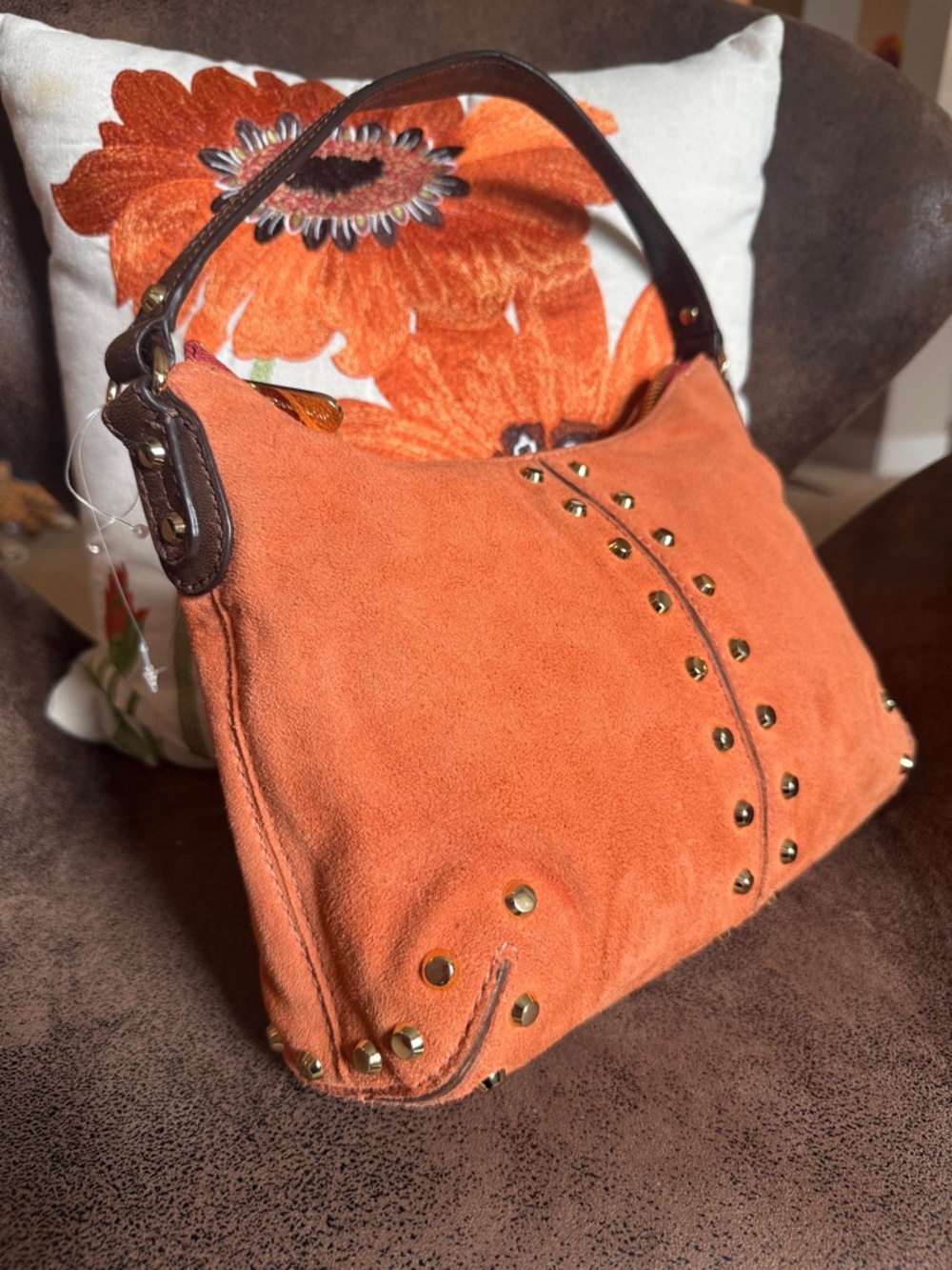 MICHAEL KORS SUEDE BAG - Picture 5 of 15